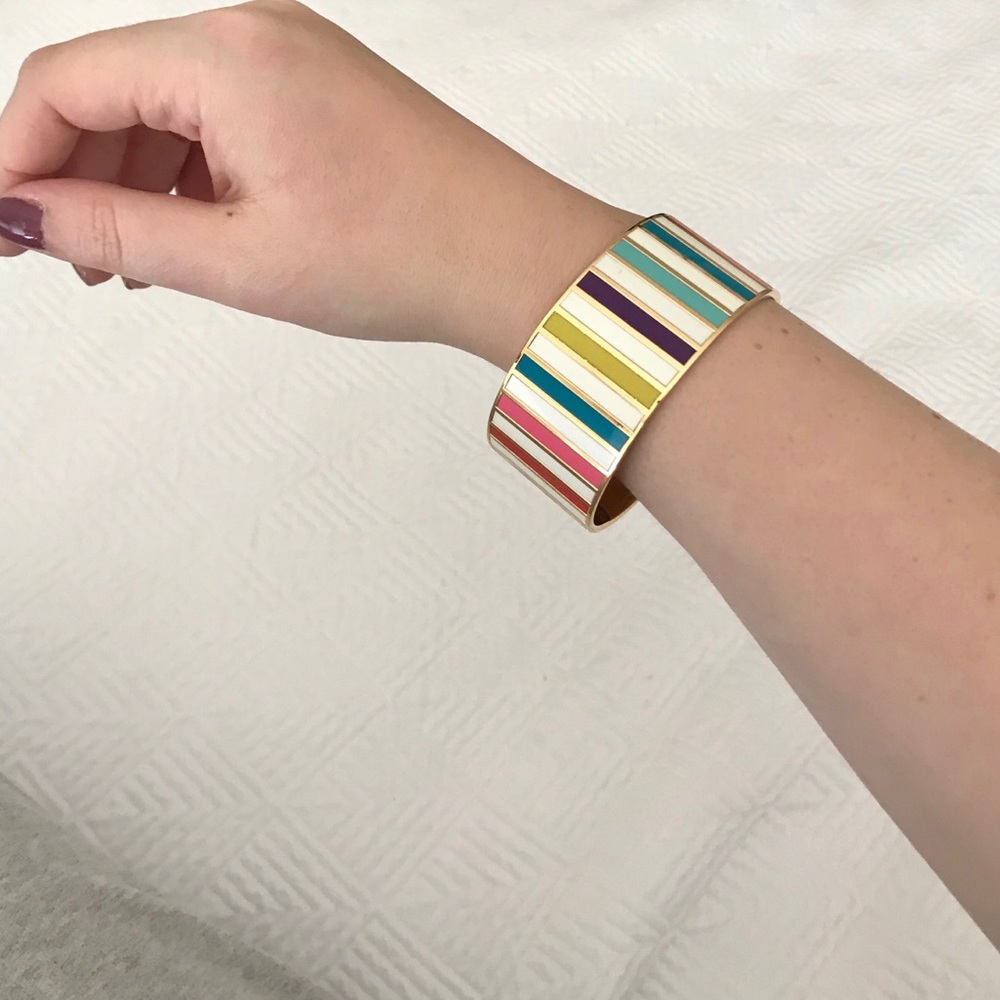 Kate Spade bangle, multicolored